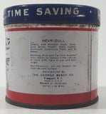 Vintage Nevr-Dull The Original Magic Wadding Polish 2 5/8" Tall Tin Metal Can