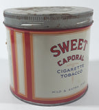 Vintage 1960s Sweet Caporal Cigarette Tobacco Tin Metal Can