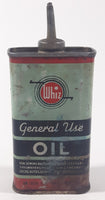 Vintage R.M. Hollingshead Whiz General Use 5" Tall Metal Handy Oiler