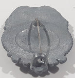 Vintage 1940s Junior Police Cast Lead Metal Badge Pin