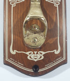 Vintage Labatt's Pilsener Beer 1828 Call for "Labatt's Blue" Metal and Wood Plaque Wall Mount Beer Bottle Opener