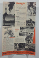 Vintage Vacation In Alberta The Family's Choice! 10 3/4" x 17" Paper Tourism Advertising Brochure