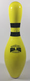 Winsome ABC WIBC Approved Plastic Coated Weight Control Glow Bowl Neon Yellow 10 Pin Bowling Pin 15" Tall USED