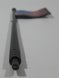Vintage 1983 G.I. Joe Headquarters American Flag Pole 5 1/2" Tall Grey Plastic Toy Accessory