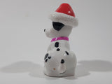 2000 McDonald's Disney 102 Dalmatians #2 Light Heart Santa Claus Hat 2 3/4" Tall Toy Figure