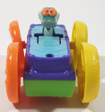 1997 McDonald's Disney 101 Dalmatians #5 Steve The Alligator and Dog in Tomato Bath 3 1/8" Long Toy Flip Car