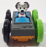 1997 McDonald's Disney 101 Dalmatians #3 Cruella DeVille and Lucky Dog in Television 3 1/8" Long Toy Flip Car