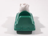 2000 McDonald's Disney 101 Dalmatians #46 Dog on Top of Green Car 4" Long Toy Car