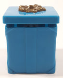 2000 McDonald's Disney 102 Dalmatians #72 Dog in Blue Gift Box Present 2 1/2" Tall Toy Figure