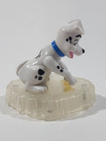 2000 McDonald's Disney 102 Dalmatians #39 Dog On Ice Berg with Bone Frozen Inside 3" Tall Toy Figure