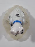 2000 McDonald's Disney 102 Dalmatians #39 Dog On Ice Berg with Bone Frozen Inside 3" Tall Toy Figure