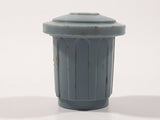 Vintage Muppets Inc Sesame Street Oscar The Grouch in Twist Pop Garbage Can 1 1/2" Tall Toy Figure