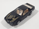 Soma Super Wheels Pontiac Firebird Black Die Cast Toy Car Vehicle