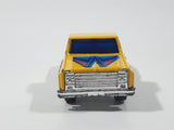 Vintage Soma Super Wheels 1973-80 Chevy Stepside Pickup Truck Yellow Die Cast Toy Car Vehicle