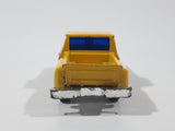 Vintage Soma Super Wheels 1973-80 Chevy Stepside Pickup Truck Yellow Die Cast Toy Car Vehicle