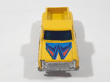 Vintage Soma Super Wheels 1973-80 Chevy Stepside Pickup Truck Yellow Die Cast Toy Car Vehicle