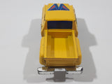 Vintage Soma Super Wheels 1973-80 Chevy Stepside Pickup Truck Yellow Die Cast Toy Car Vehicle