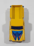 Vintage Soma Super Wheels 1973-80 Chevy Stepside Pickup Truck Yellow Die Cast Toy Car Vehicle