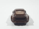 Vintage Soma Porsche 959 Turbo Brown Die Cast Toy Car Vehicle with Opening Doors