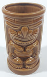 Vintage 1960s Orchids of Hawaii R91 Tiki God 5 1/4" Tall Glazed Ceramic Cup Made in Japan