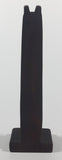Vintage Alaska Hand Painted Aboriginal Art 8 3/4" Resin Carved Wood Look Totem Pole