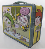 2003 Viacom Nickelodeon The Fairly Odd Parents Poof! Embossed Tin Metal Lunch Box
