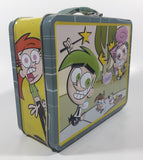 2003 Viacom Nickelodeon The Fairly Odd Parents Poof! Embossed Tin Metal Lunch Box