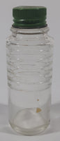 Antique Watkins Since 1868 4 3/8" Tall Ringed Glass Apothecary Bottle with Metal Lid