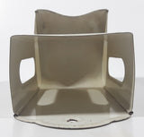 Antique Flower Cart with Umbrella White 6 1/2" Tall Metal Wall Mount Match Stick Holder