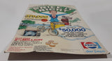 Very Rare Vintage Pepsi-Cola's Price It Right Contest 14" x 21 3/4" Cardboard Store Advertisement Sign