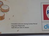 Very Rare Vintage Pepsi-Cola's Price It Right Contest 14" x 21 3/4" Cardboard Store Advertisement Sign