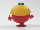 2019 McDonald's THOIP Mr. Men & Little Miss Little Miss Contrary 2 3/4" Tall Plastic Toy Figure