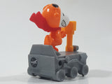 2019 McDonald's Peanuts #6 Snoopy NASA Space Buggy 3 1/2" Long Toy Figure Vehicle