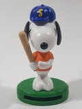 2018 McDonald's Peanuts #4 Baseball Player Snoopy 4 1/4" Tall Toy Figure