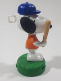2018 McDonald's Peanuts #4 Baseball Player Snoopy 4 1/4" Tall Toy Figure
