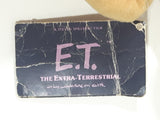 Vintage 1982 Showtime Kamar International Universal Studios E.T. The Extra-Terrestrial 8" Tall Plush Toy Character with Original Tag