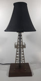 Oil Derrick Drilling Rig Tower 21 1/2" Tall Table Lamp