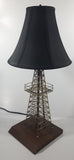Oil Derrick Drilling Rig Tower 21 1/2" Tall Table Lamp