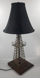 Oil Derrick Drilling Rig Tower 21 1/2" Tall Table Lamp