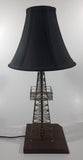 Oil Derrick Drilling Rig Tower 21 1/2" Tall Table Lamp
