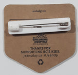 BCCH British Columbia Children's Hospital Jeans Day 1 3/4" x 1 3/4" Pin