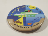 Discovery Tours A Whole New World Under The Sea 2 1/4" Round Button Pin