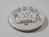 4-H 4-All Leader's Conference '84 2 1/4" Round Button Pin