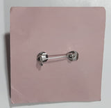 Finishing Touches Teachers Have Class Chalkboard and Apple 3D 1" x 1" Resin Pin On Card