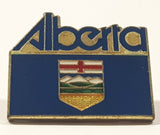 Alberta Coat of Arms Crest 5/8" x 7/8" Enamel Metal Lapel Pin