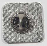 Pagoda Themed 7/8" x 7/8" Enamel Metal Pin