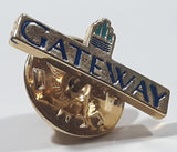 Gateway 3/8" x 3/4" Enamel Metal Lapel Pin