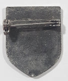 Snow Bunny Skiing 3/4" x 1" Enamel Metal Lapel Pin