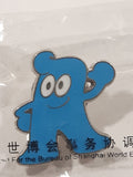 Shanghai World Expo Haibao Mascot 3/4" x 3/4" Enamel Metal Lapel Pin New