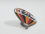 Vintage CP Canadian Pacific Air Holidays Hot Air Balloon Shaped 1" x 1 1/4" Enamel Metal Lapel Pin